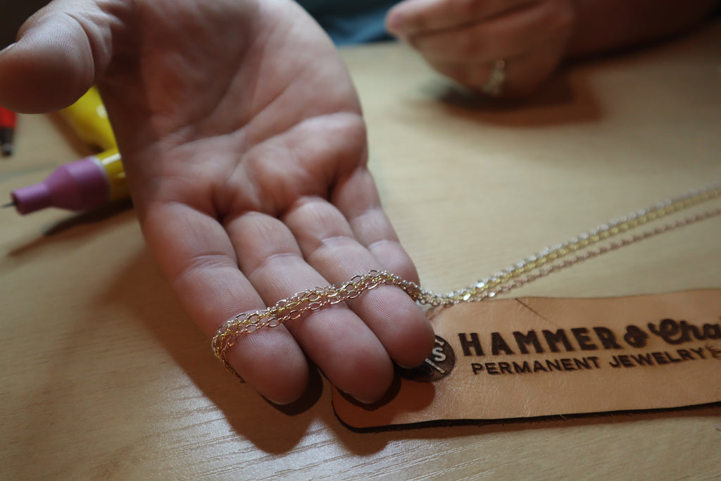 Hammer & Chain Forever Jewelry – HAMMER & Stain Madison