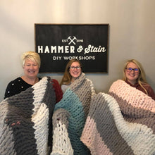 Hand Knit Blankets WB