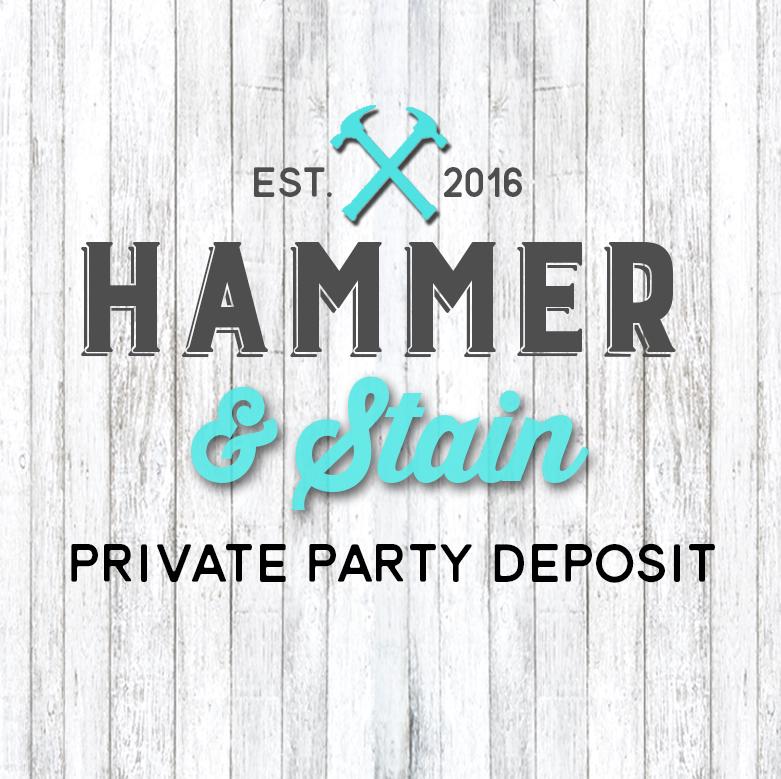 Private Party Deposit - $100
